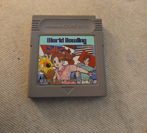 Nintendo Other - Nintendo Game‎ Boy World Bowling Cartridge - Gray